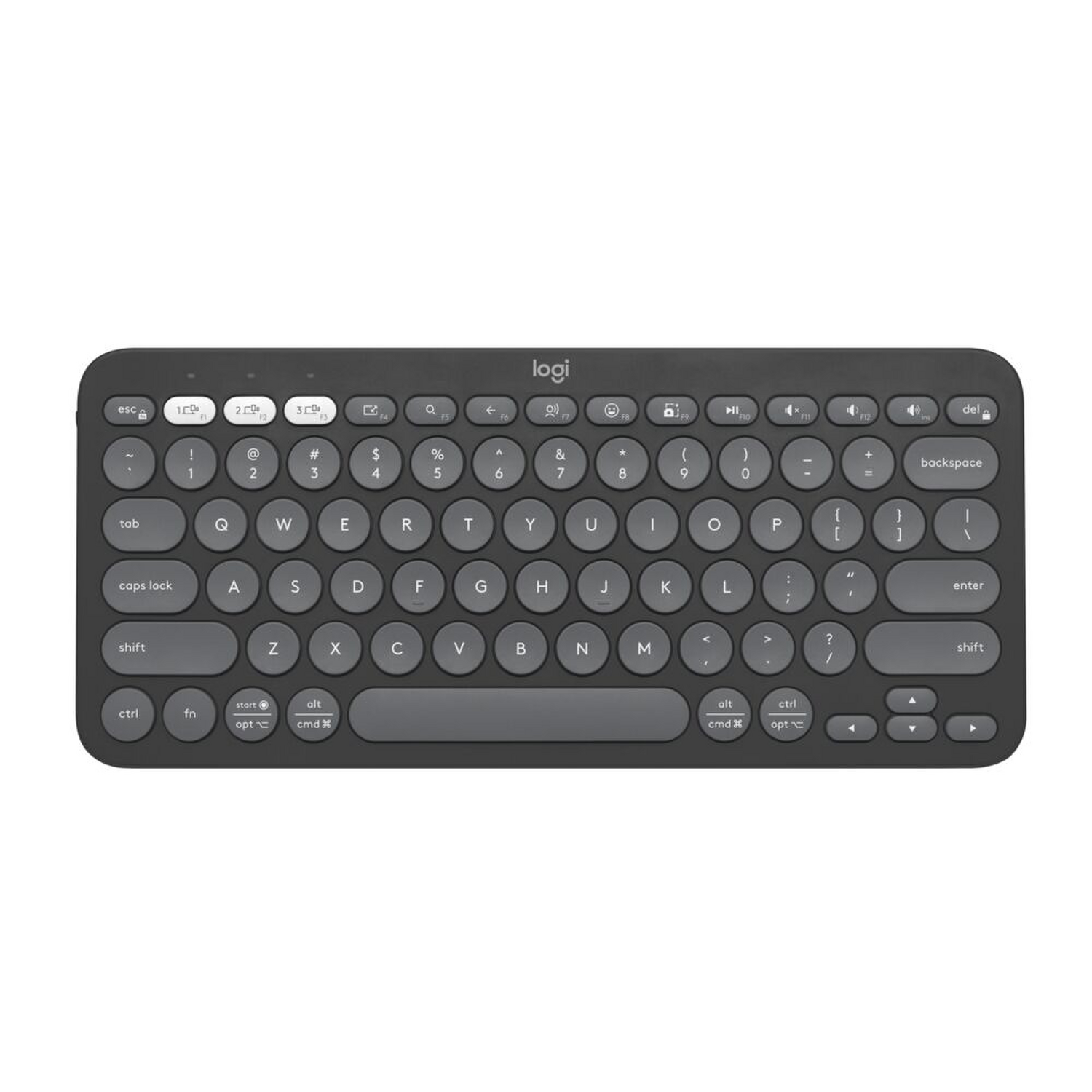 Teclado Logitech Pebble 2 K380S Negro Español-0