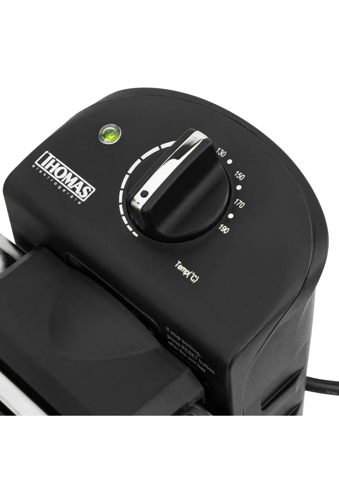 Freidora Aceite Thomas 5 Litros 1950W Rápida Inox 190C-7