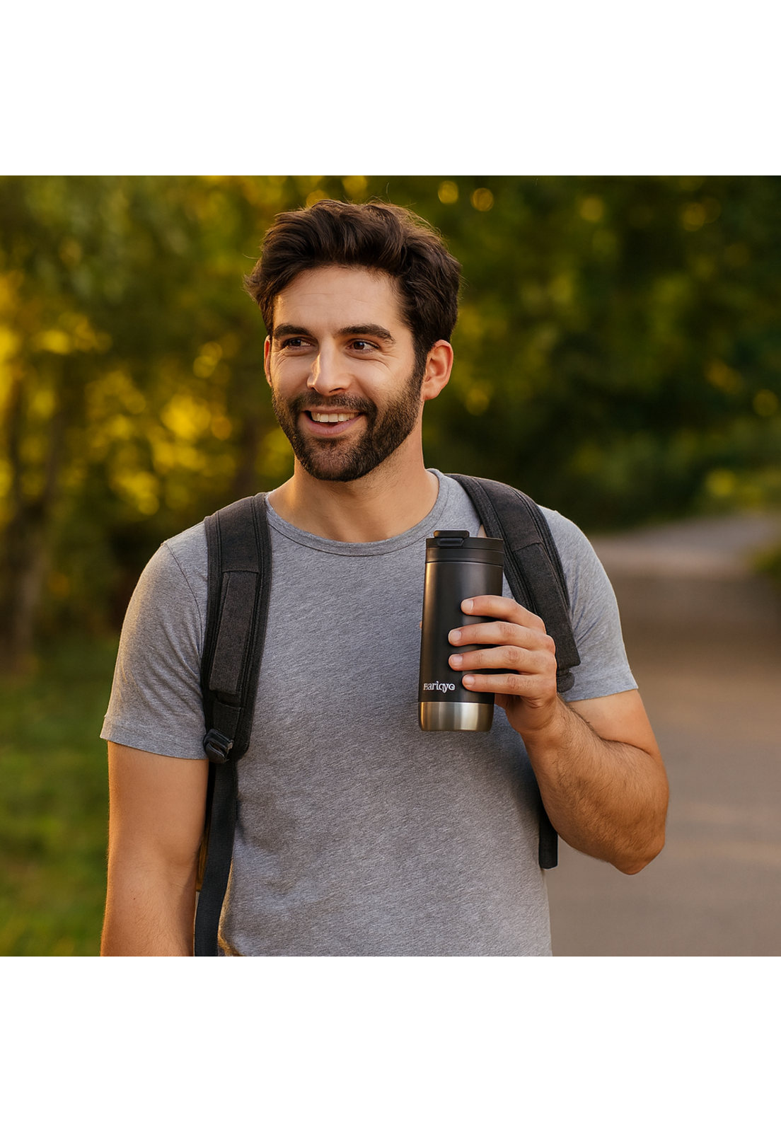 Vaso Mug Termico Contigo Huron 2.0 Frio Calor Gris 473 ml-2