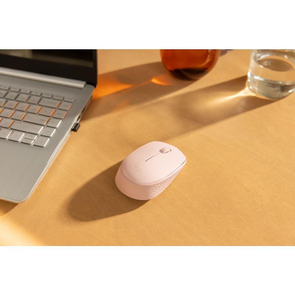 Mouse Inalambrico Logitech M170 Rosa-5