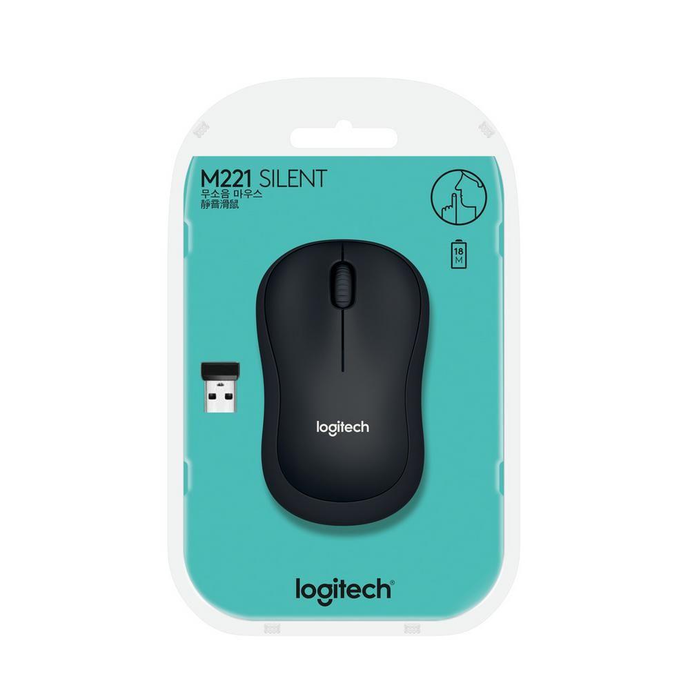 Mouse Inalambrico Logitech Silent M220 Graphite-4