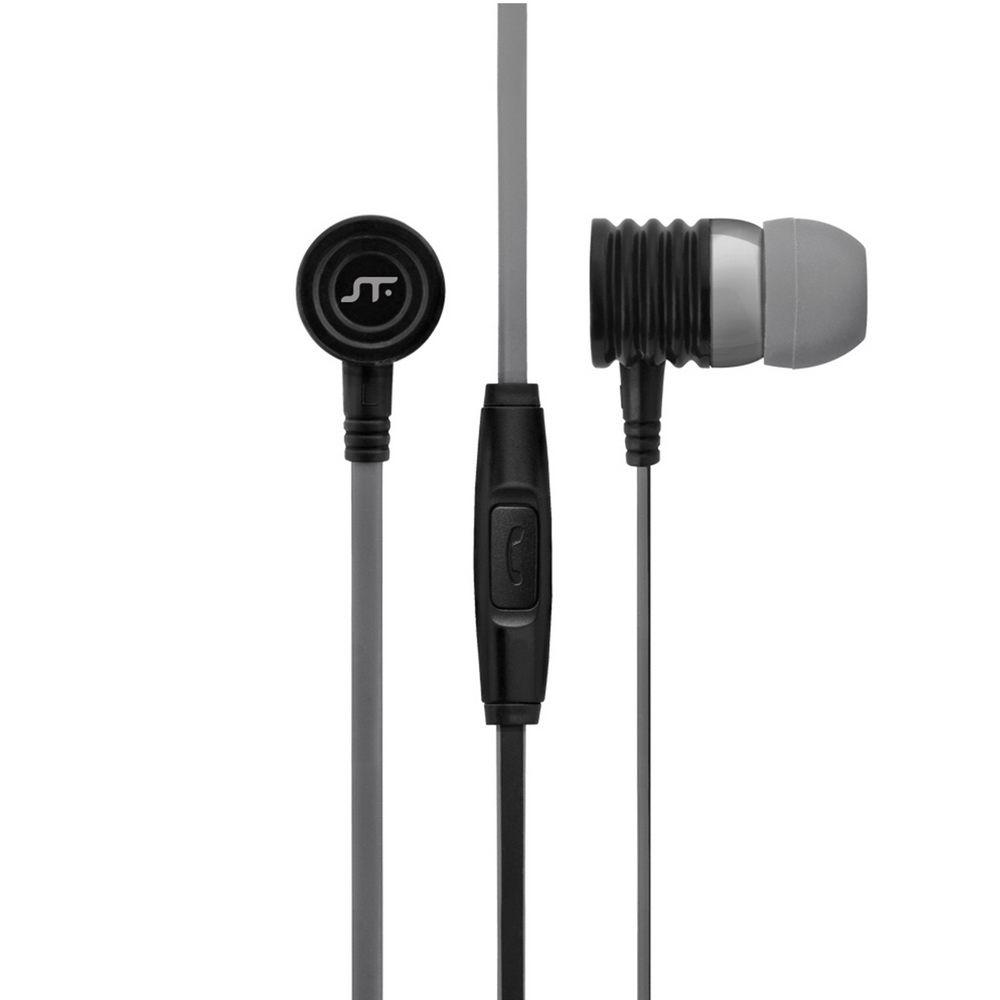 Audifonos STF Bee In-Ear con Mic Gris-0