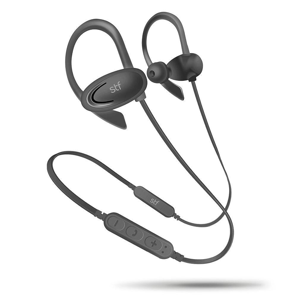 Audifono Bluetooth Lector SD STF Omnia Gris-0