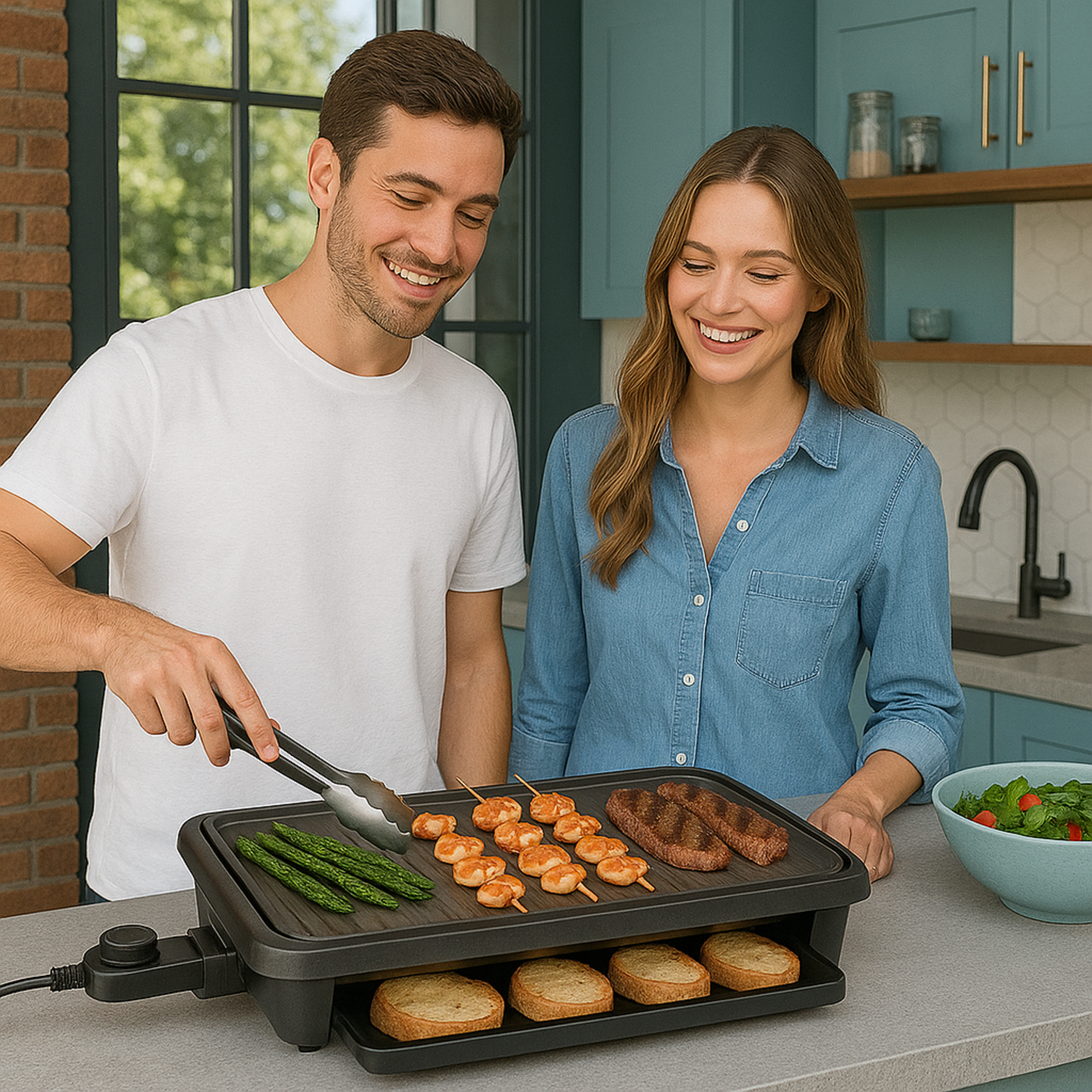 Parrilla Oster Bioceramic Nuevo Mod CKSTGR5085052-5