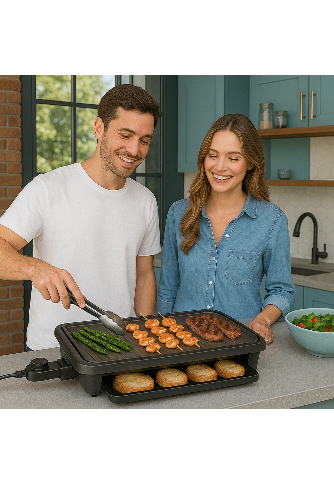 Parrilla Oster Bioceramic Nuevo Mod CKSTGR5085052-4