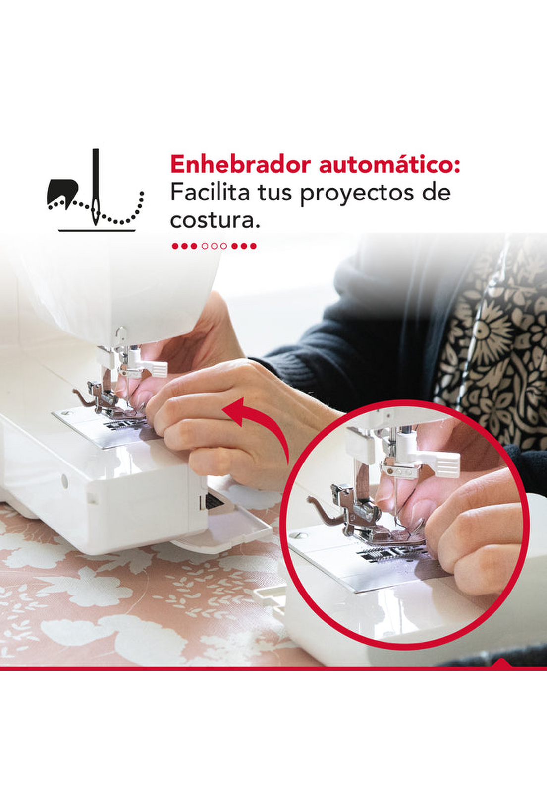 Máquina Coser Nagoya SM036 36 Puntadas Enhebrador Automático-2