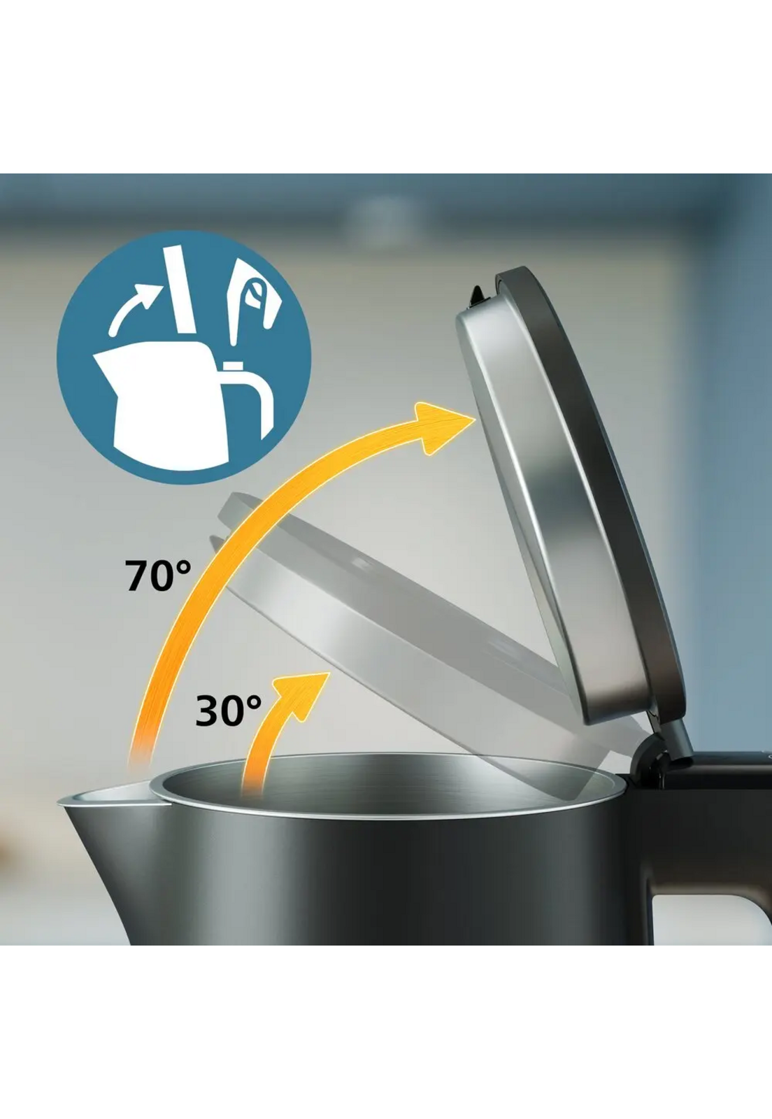 Hervidor Doble Pared Philips 1.7 L HD9396/90-2