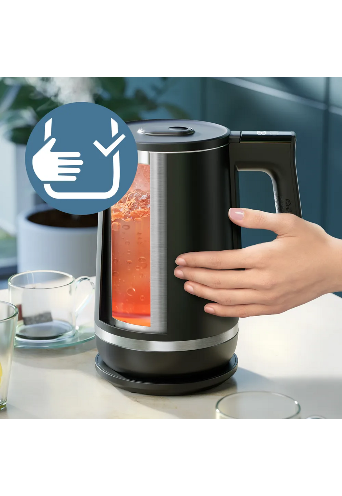 Hervidor Doble Pared Philips 1.7 L HD9396/90-4