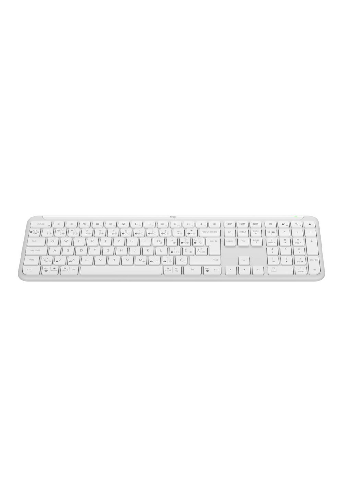 Teclado Inalambrico Logitech K950 Signature Esp Blanco-3