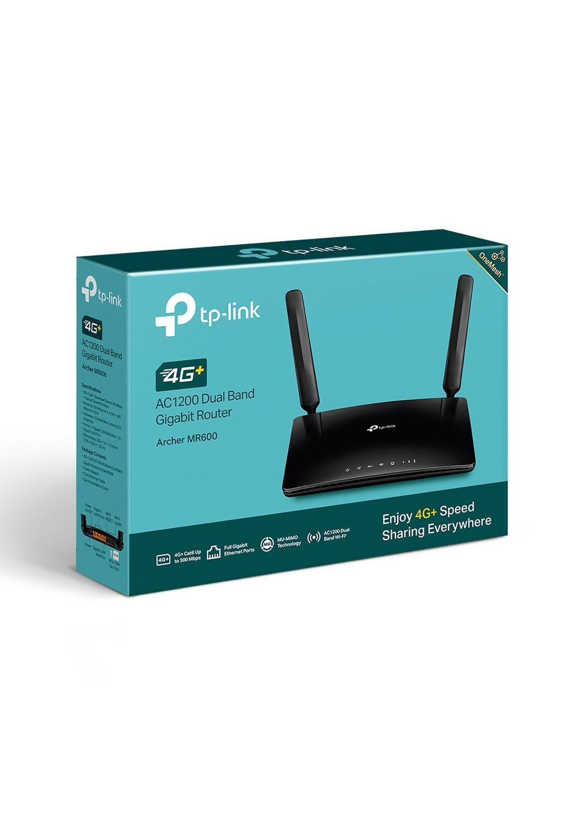 Router TP-Link 4G+ Archer MR600 Dual Band AC 1200-3