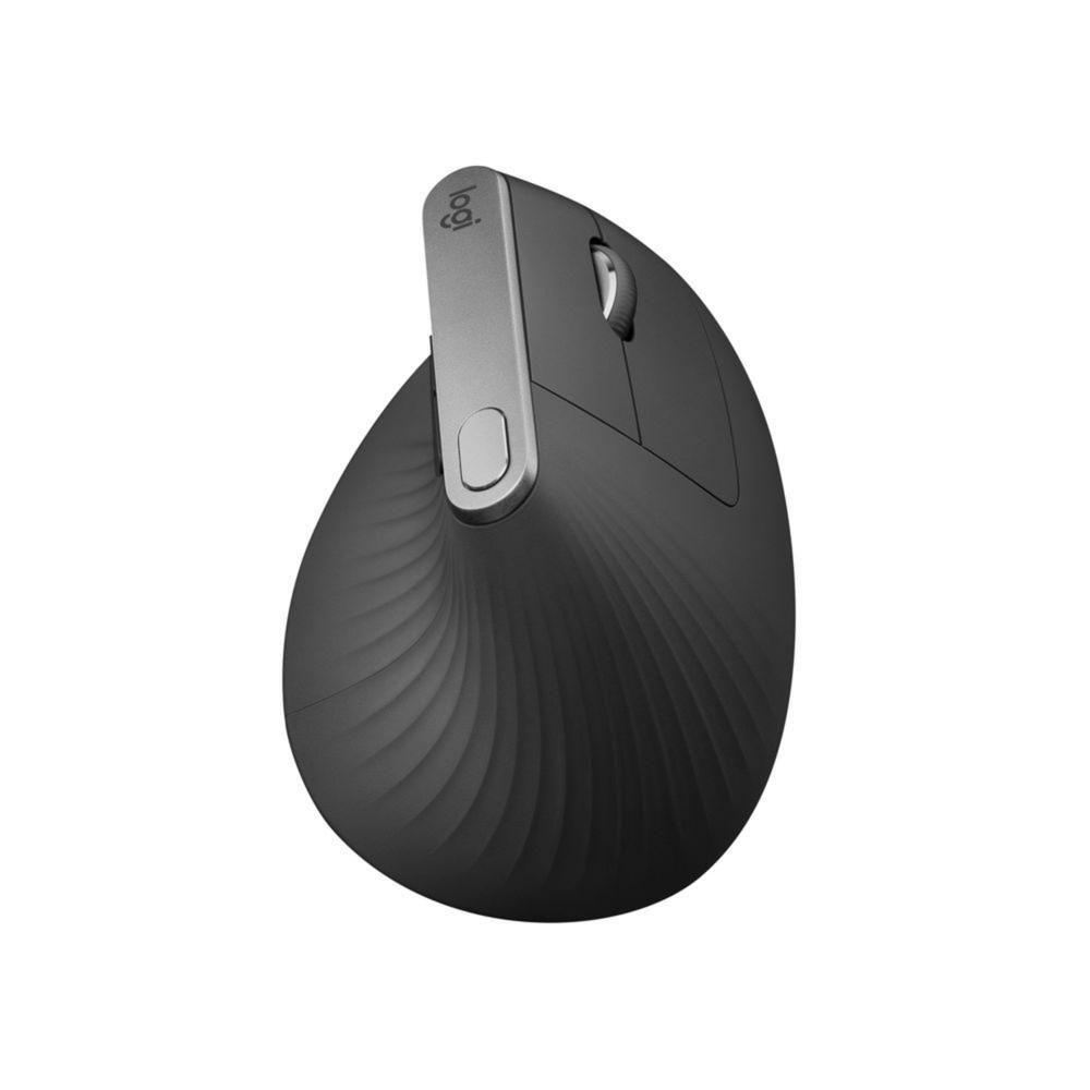 Mouse Vertical Inalambrico Logitech MX Negro-0