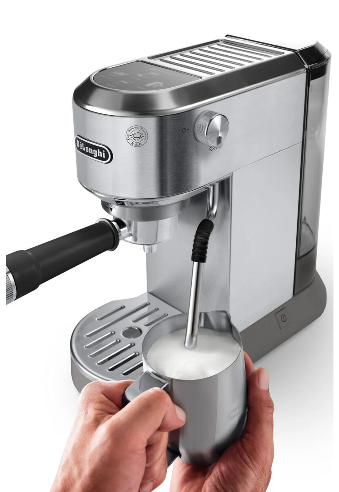 Cafetera DeLonghi Dedica Duo LatteArt Cold Brew Metal-3