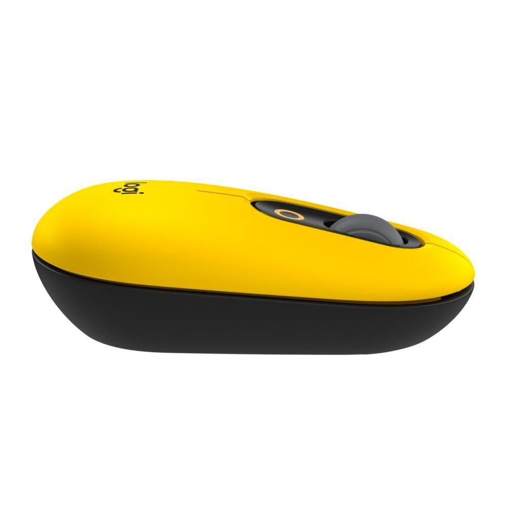 Mouse Inalambrico Logitech Pop Emoji Amarillo-5
