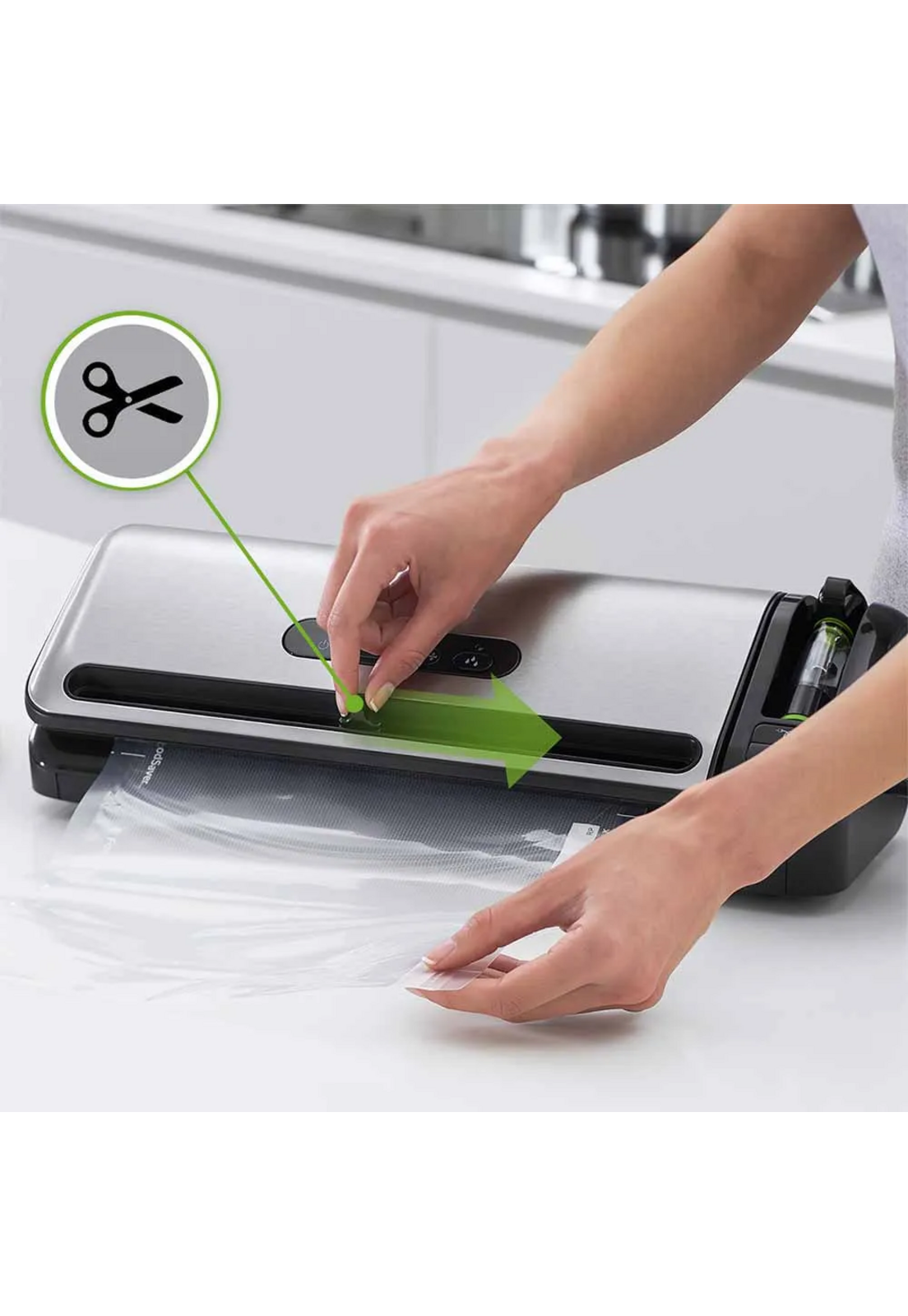 Sellador al Vacío FoodSaver FFS017X Húmedo Seco y Marinado-2