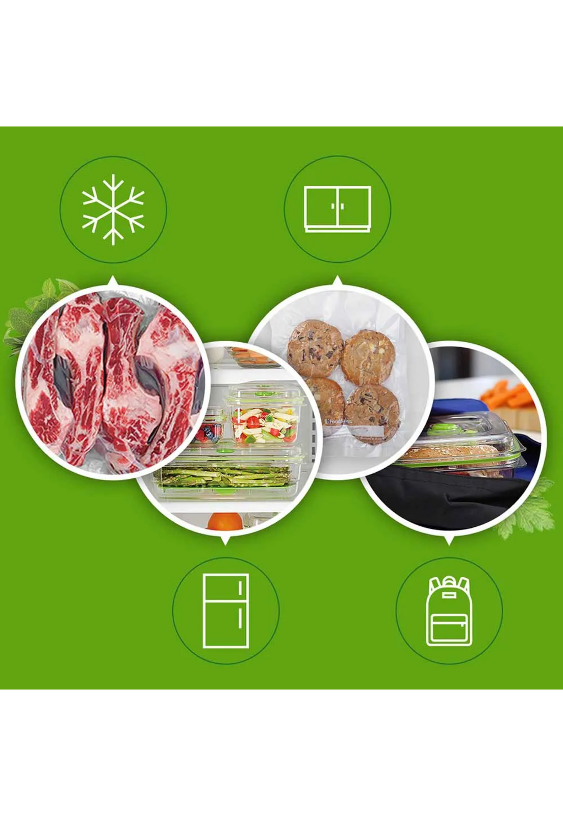 Sellador al Vacío FoodSaver FFS017X Húmedo Seco y Marinado-9