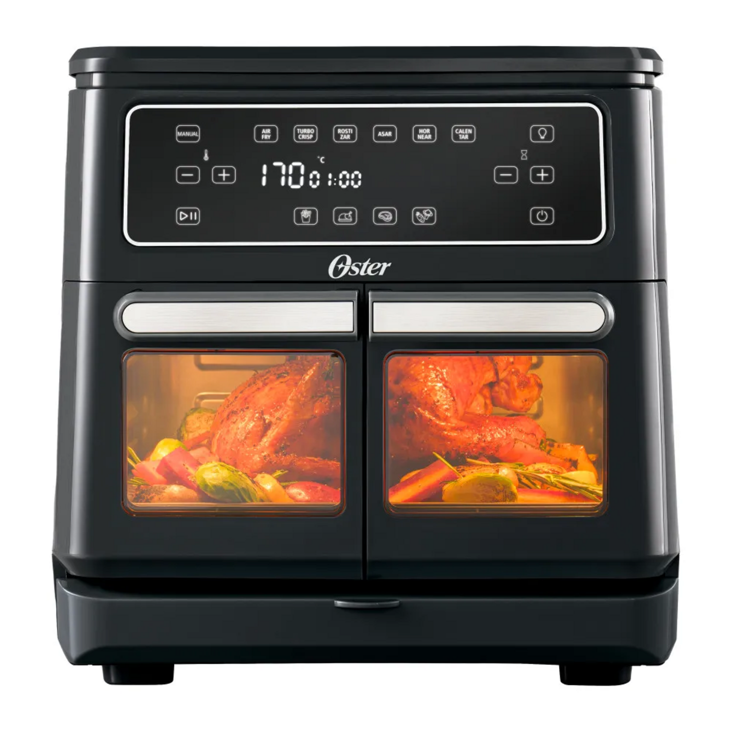 Freidora Air Fryer Oster Flex XL Doble 11 Litros 2223818-7