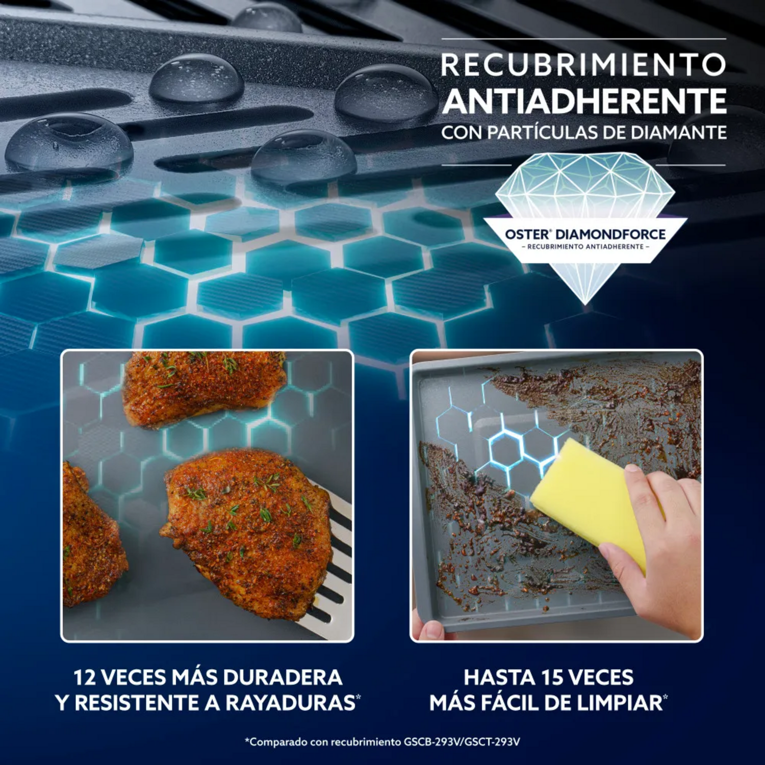 Freidora Air Fryer Oster Flex XL Doble 11 Litros 2223818-8