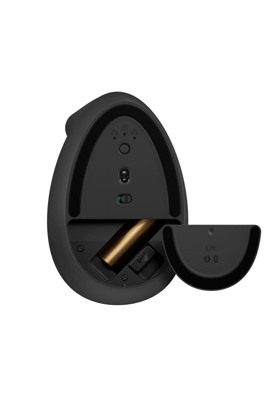 Mouse Vertical Inalambrico Logitech Lift Negro-5