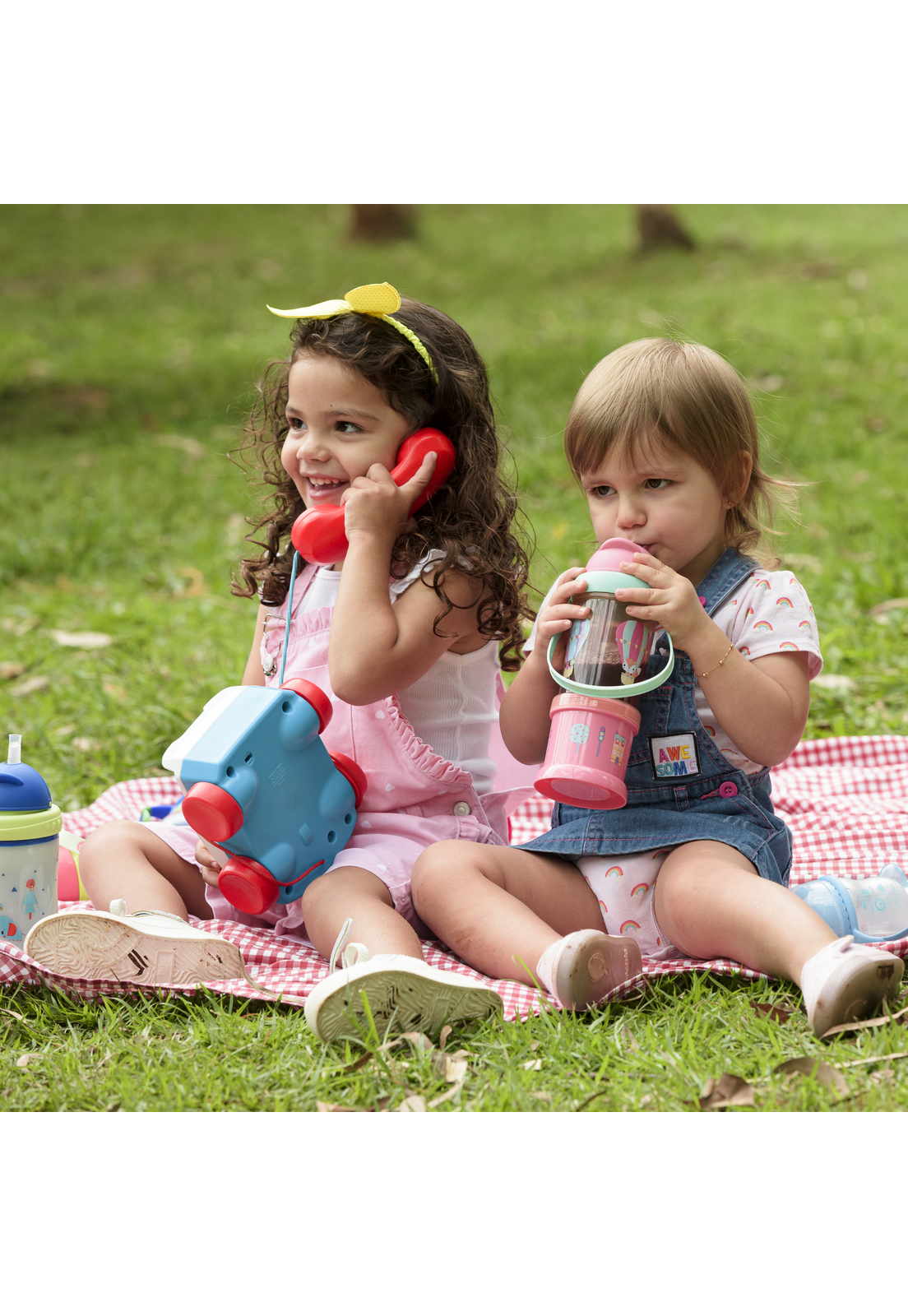 Vaso Porta Snack Fisher Price Playfyl Rosa Sunset BB1013-6