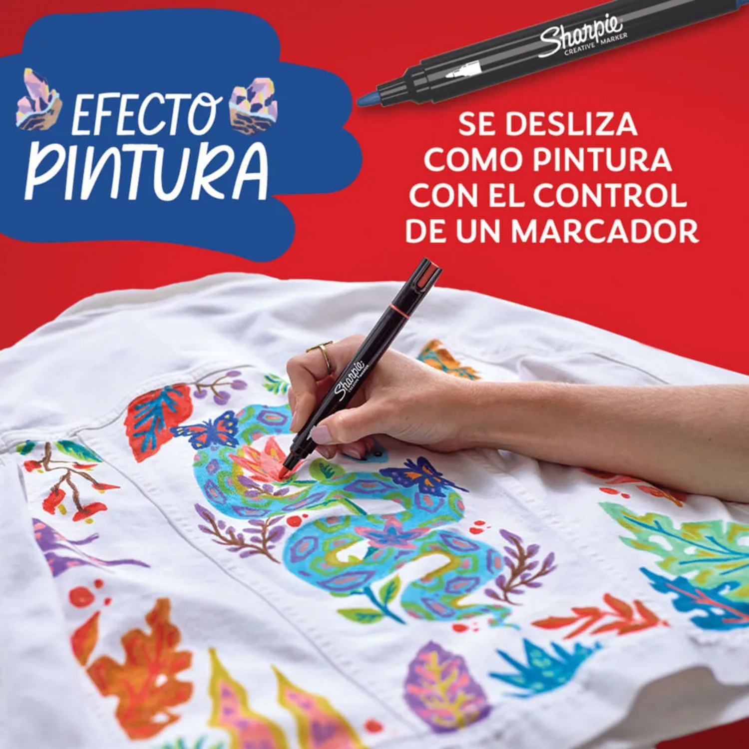 Set Lapices Acrilico Sharpie 12 Tonos Naturaleza Punta Bala-5