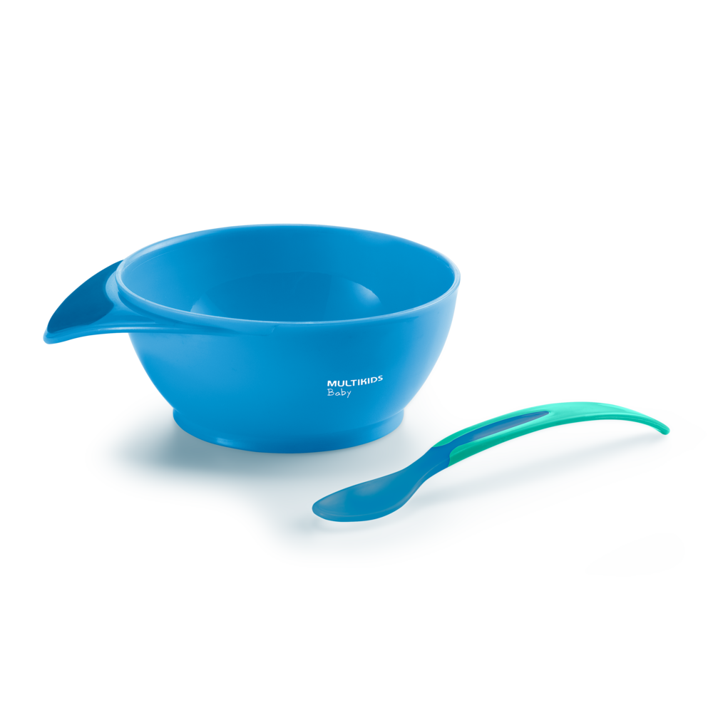 Plato con Cuchara Termosensible Multikids Baby F Meal BB1121-2