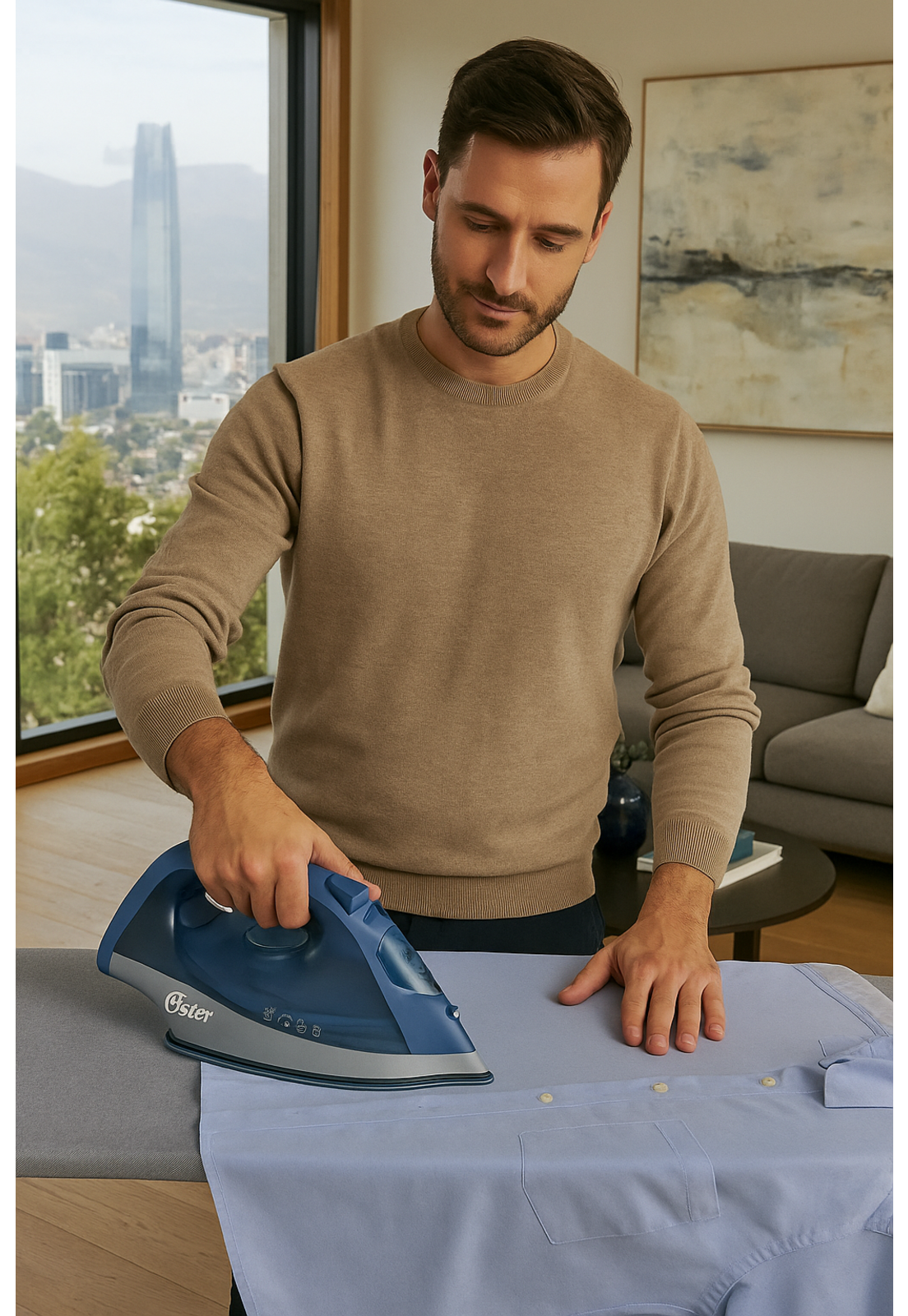 Plancha a Vapor Oster con Base Ceramica 2115027-2