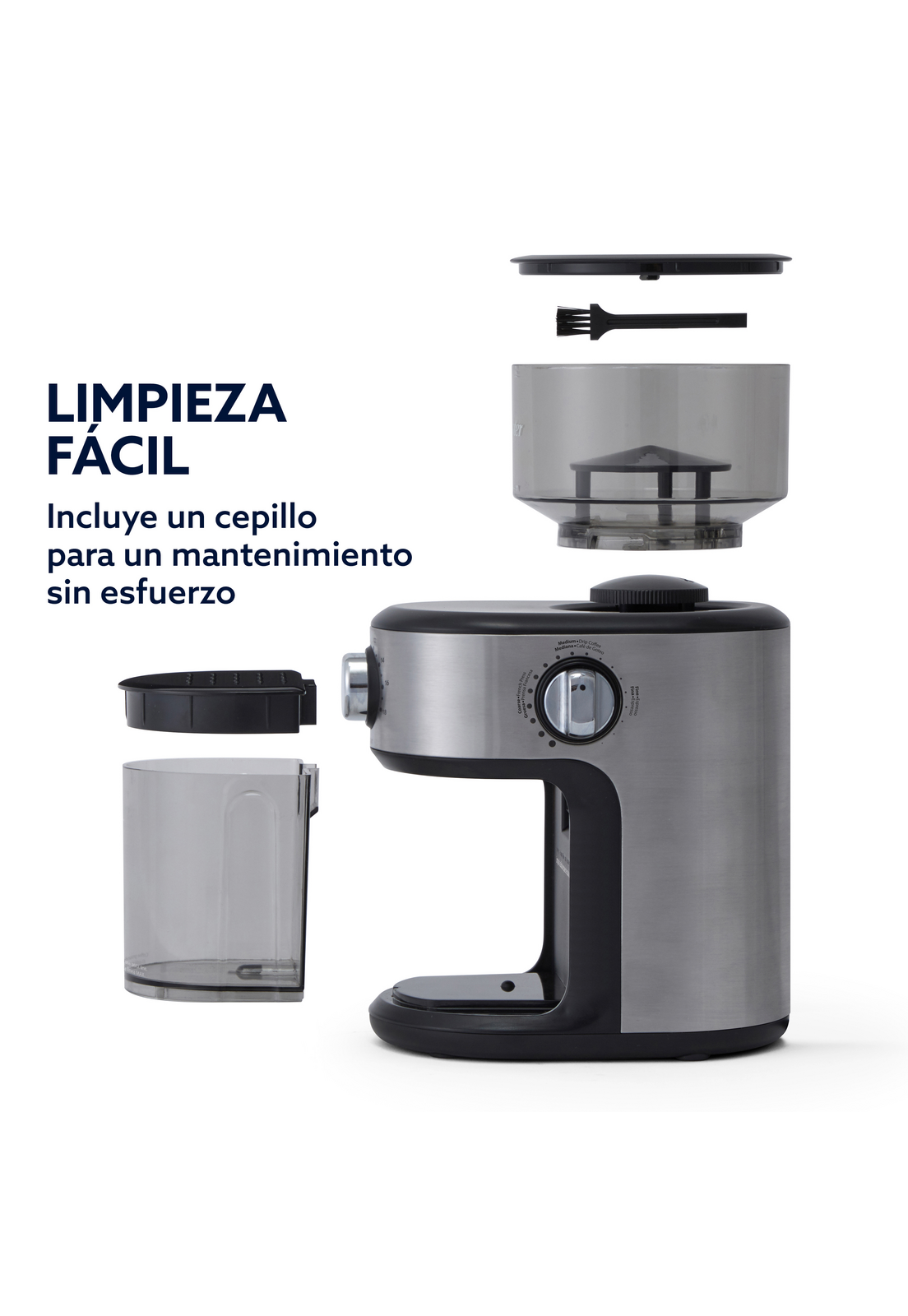 Molinillo de Café Oster Automático Muelas 18 Niveles 227g-6