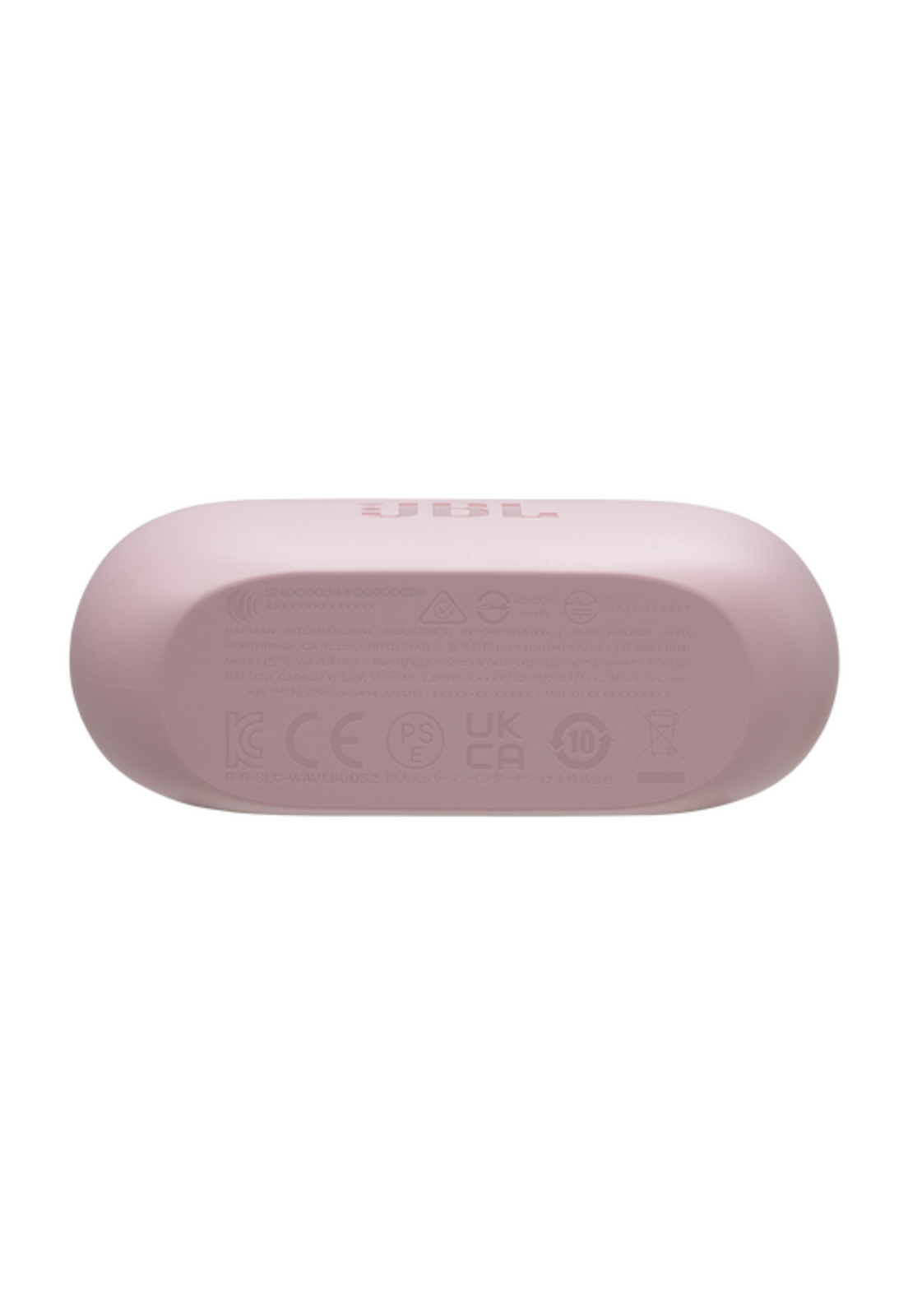 Audífonos JBL Wave Buds 2 Rosado Bluetooth 5.3 ANC IP54 40H-6