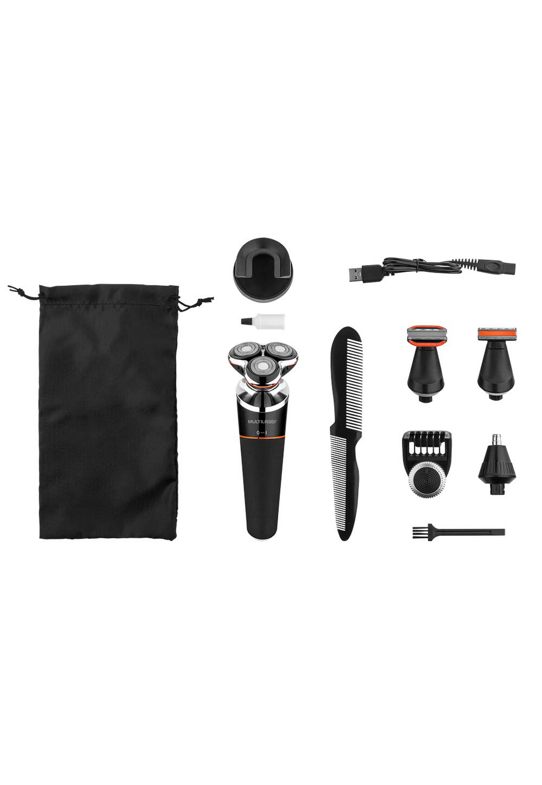 Rasuradora y Afeitadora Multilaser 24 en 1 EB047-5
