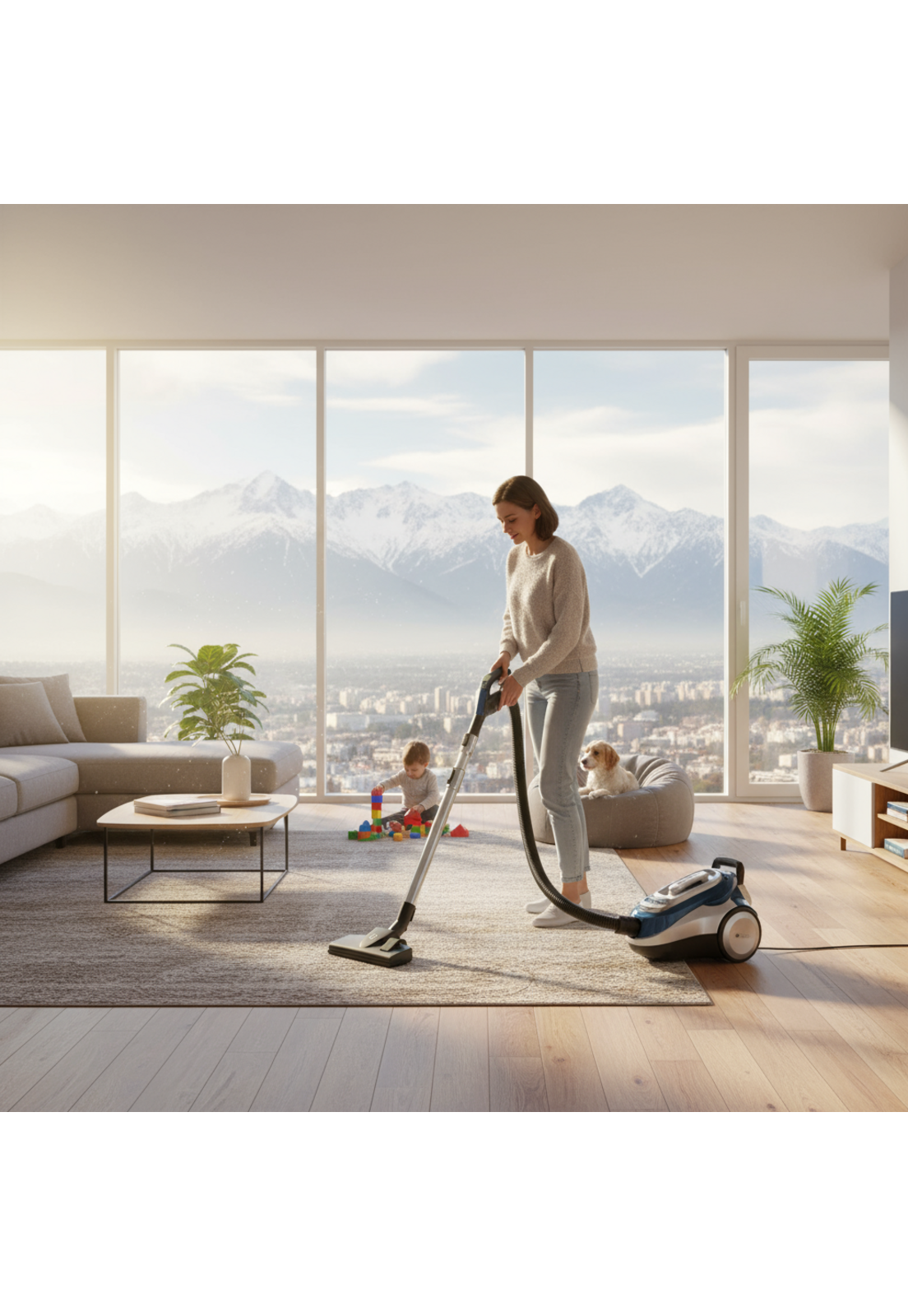 Aspiradora Cyclone Ion Thomas TH-2206BL 1800W Sin Bolsa HEPA-2