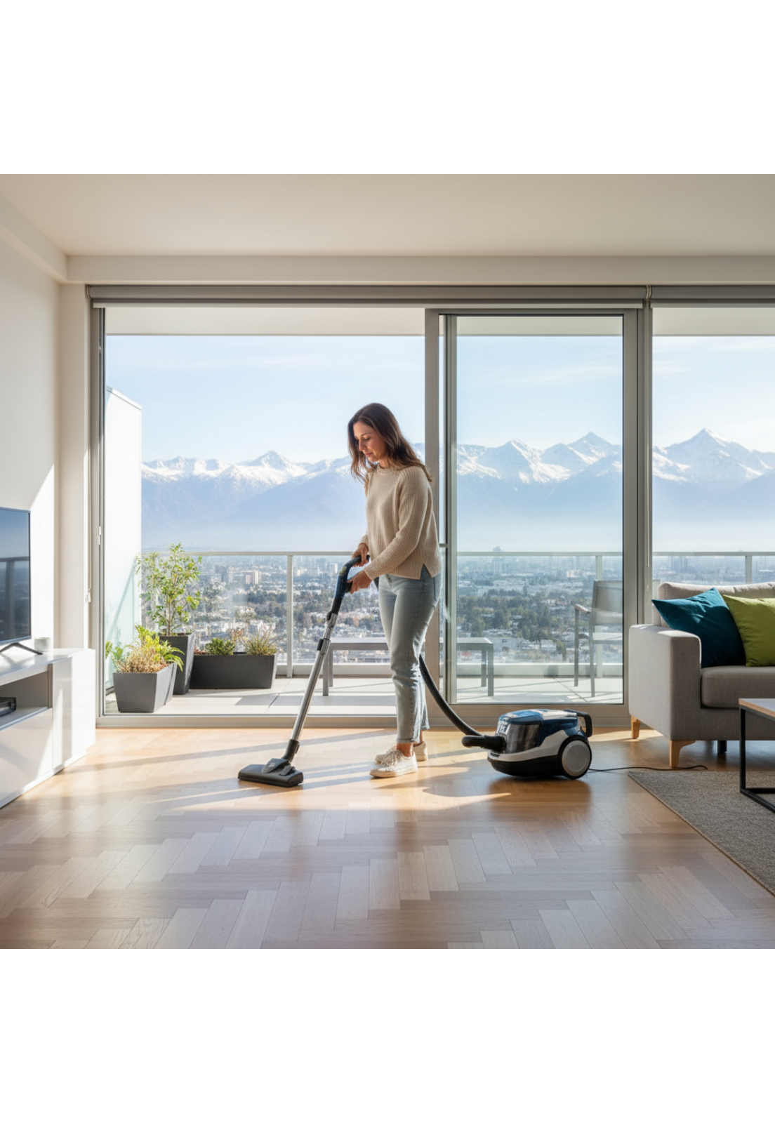 Aspiradora Cyclone Ion Thomas TH-2206BL 1800W Sin Bolsa HEPA-9