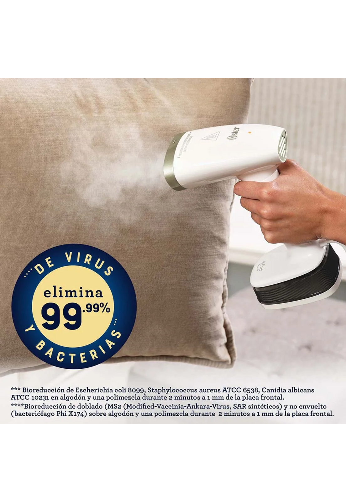 Plancha Vertical Oster Vaporizador GCSTF200 Blanca-9