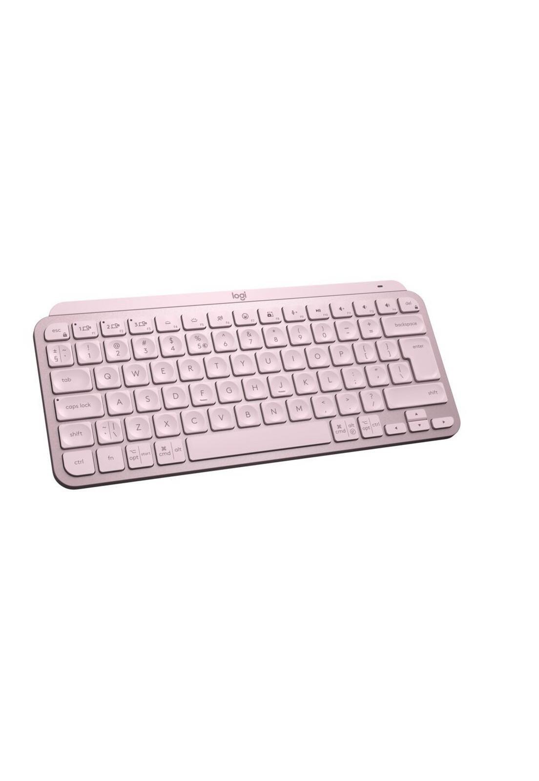 Teclado Logitech Mini MX Keys Rosa-5