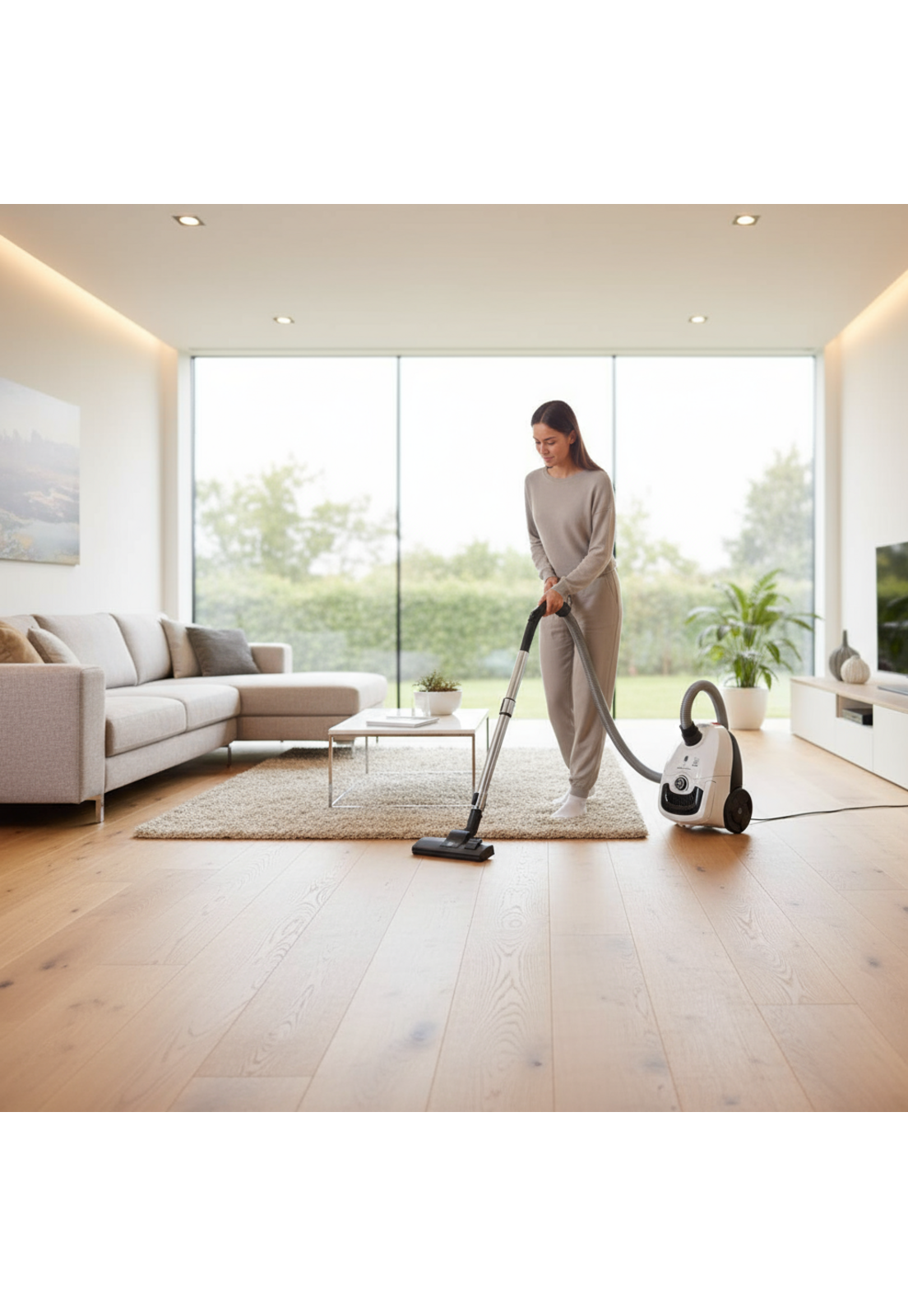 Aspiradora Thomas TH-1415 1500W Blanca Bolsa y Filtro HEPA-2