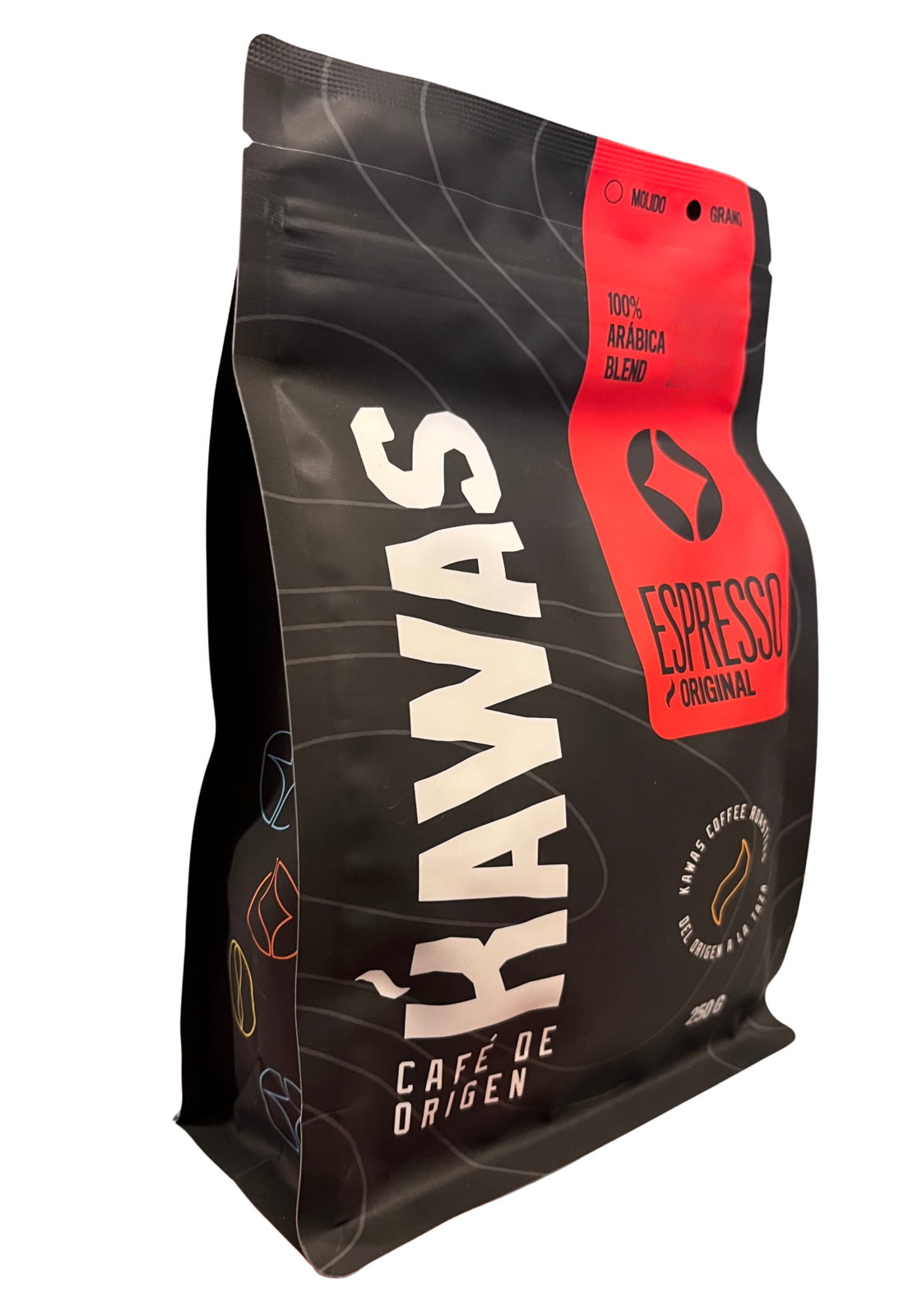 Cafe En Grano Kawas Espresso Arabica Original 250g-3