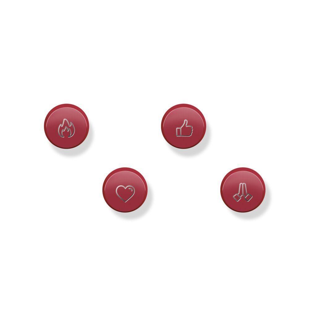 Teclado Logitech Pop Keys Rojo Heartbreaker-5