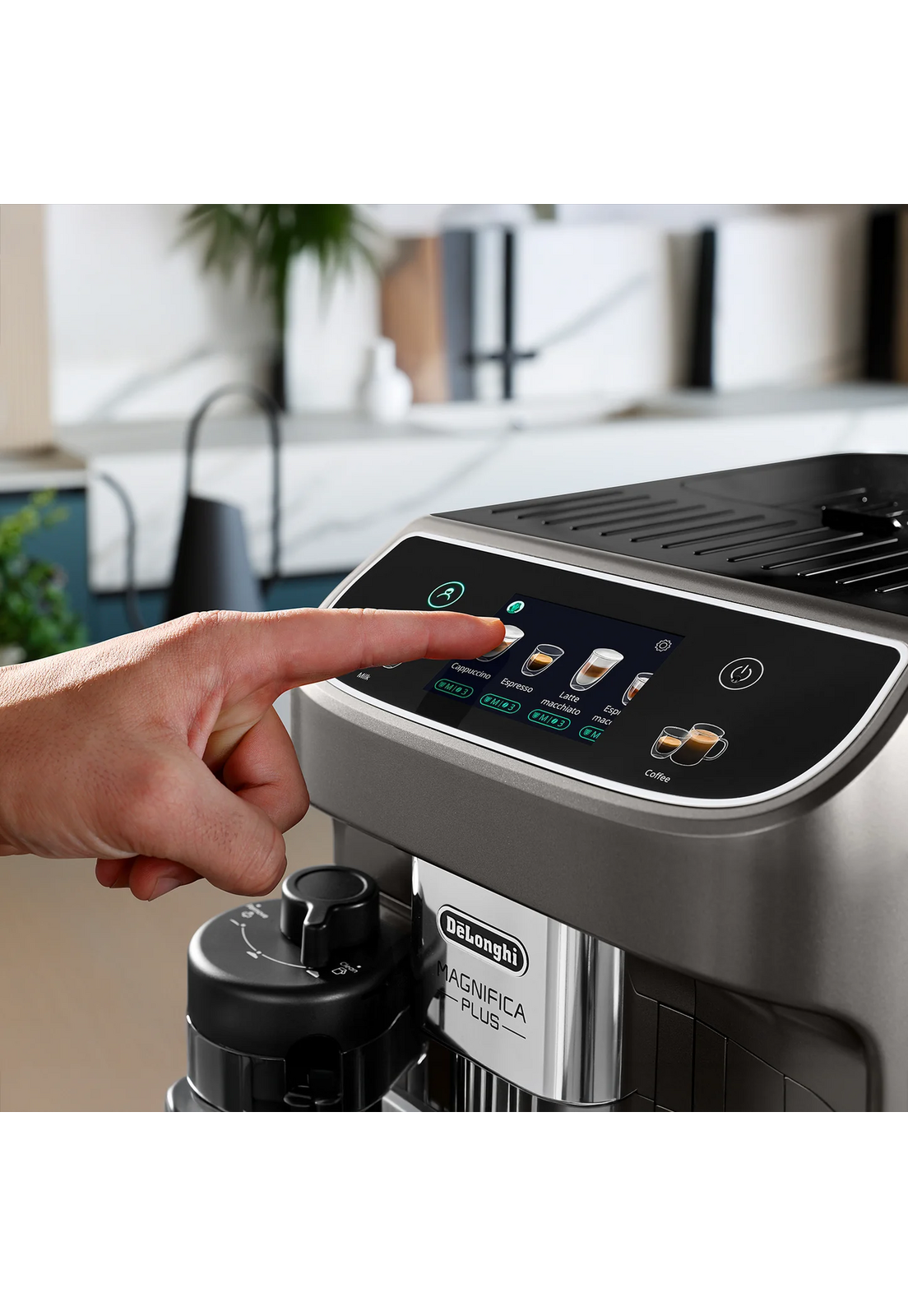 Cafetera DeLonghi Magnifica Plus con Café Nosso Grano 250g-2