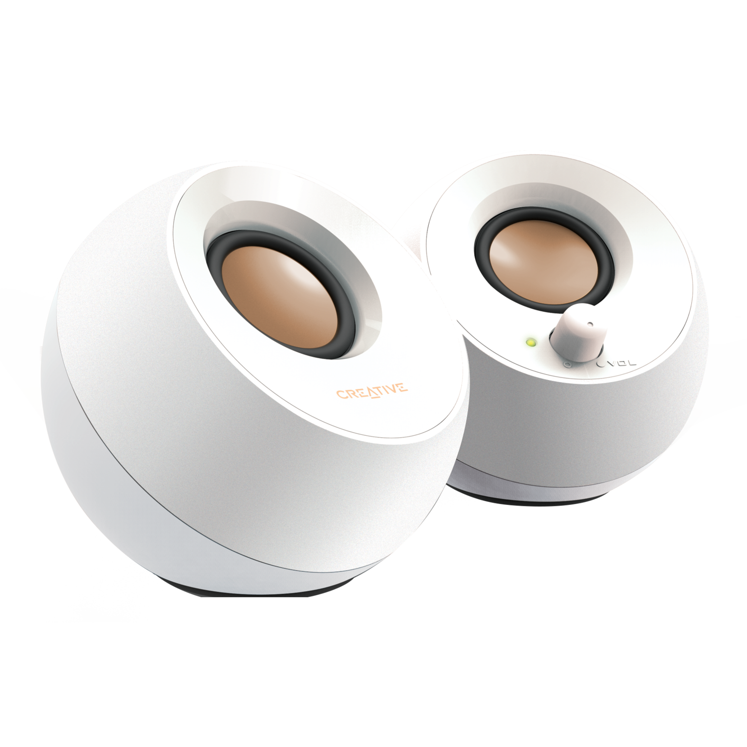 Parlante Creative Pebble Blanco-0
