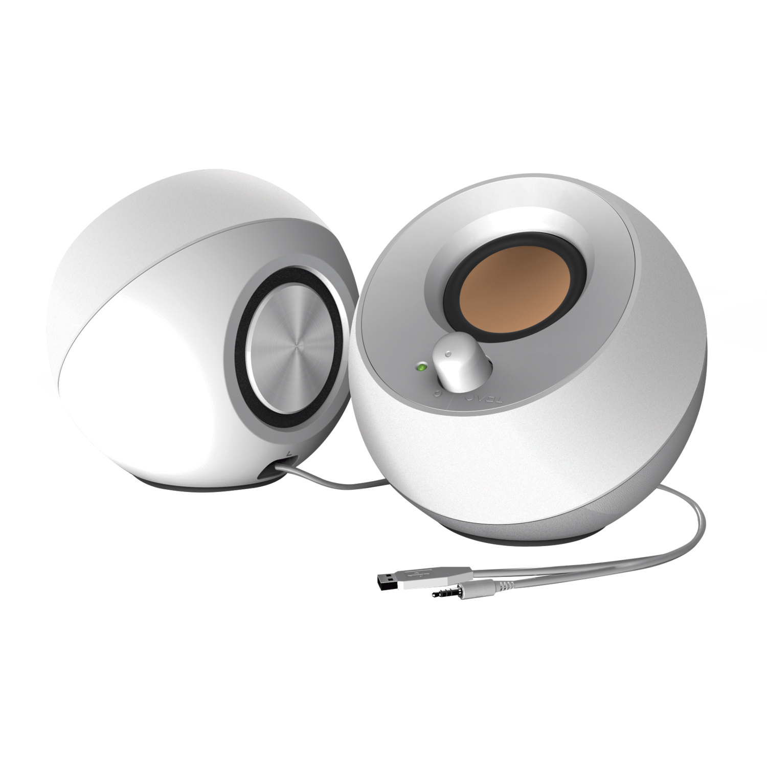 Parlante Creative Pebble Blanco-1