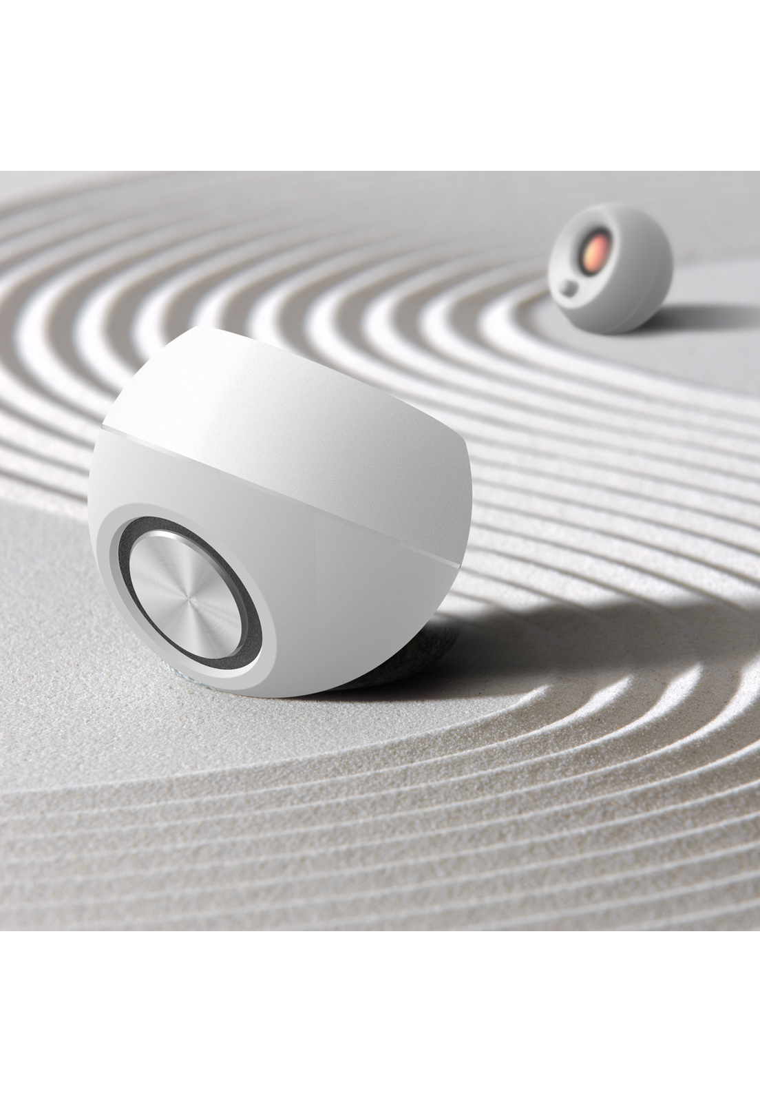 Parlante Creative Pebble Blanco-7
