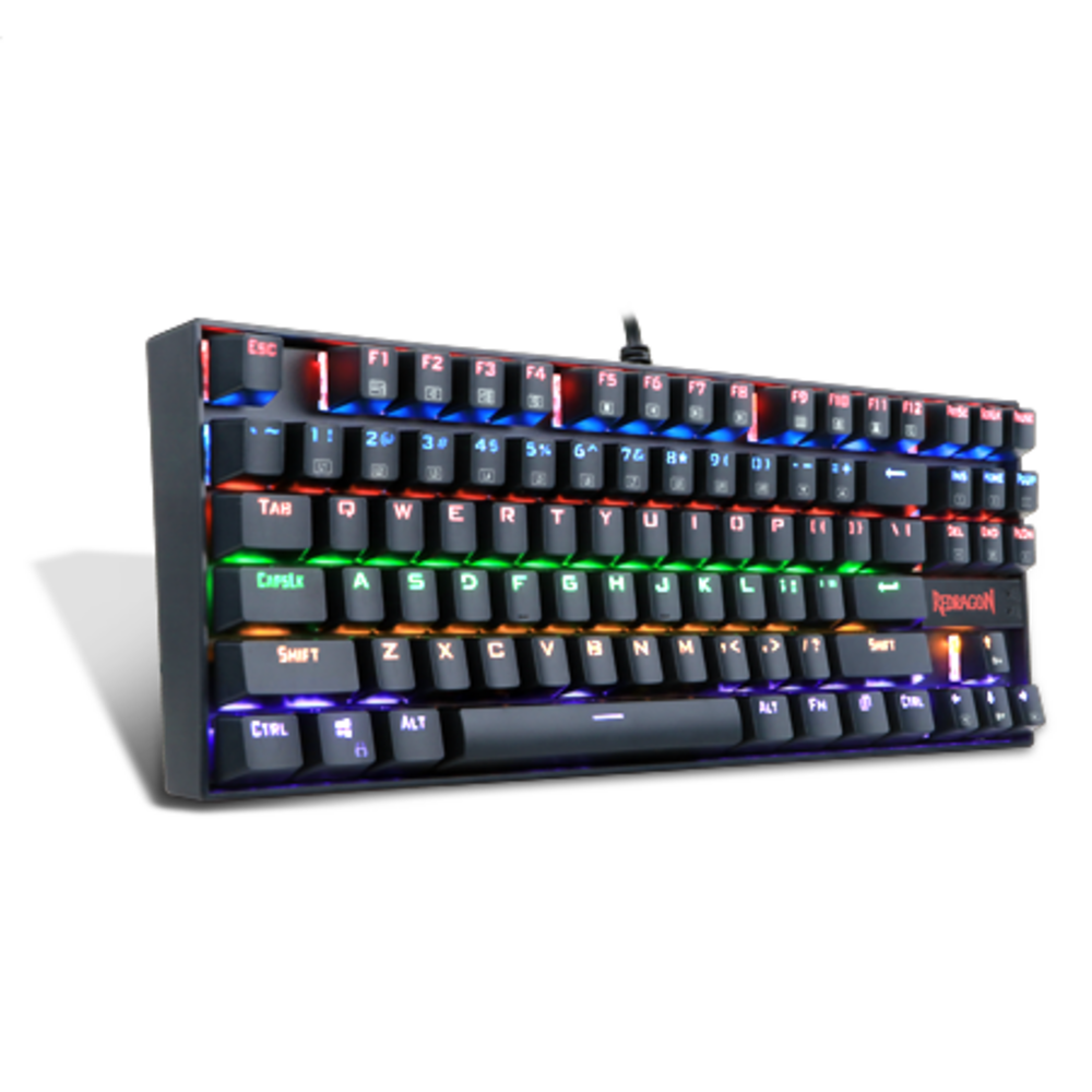 Teclado Gamer Redragon Kumara K552KR RGB-Rainbow Espanol-1