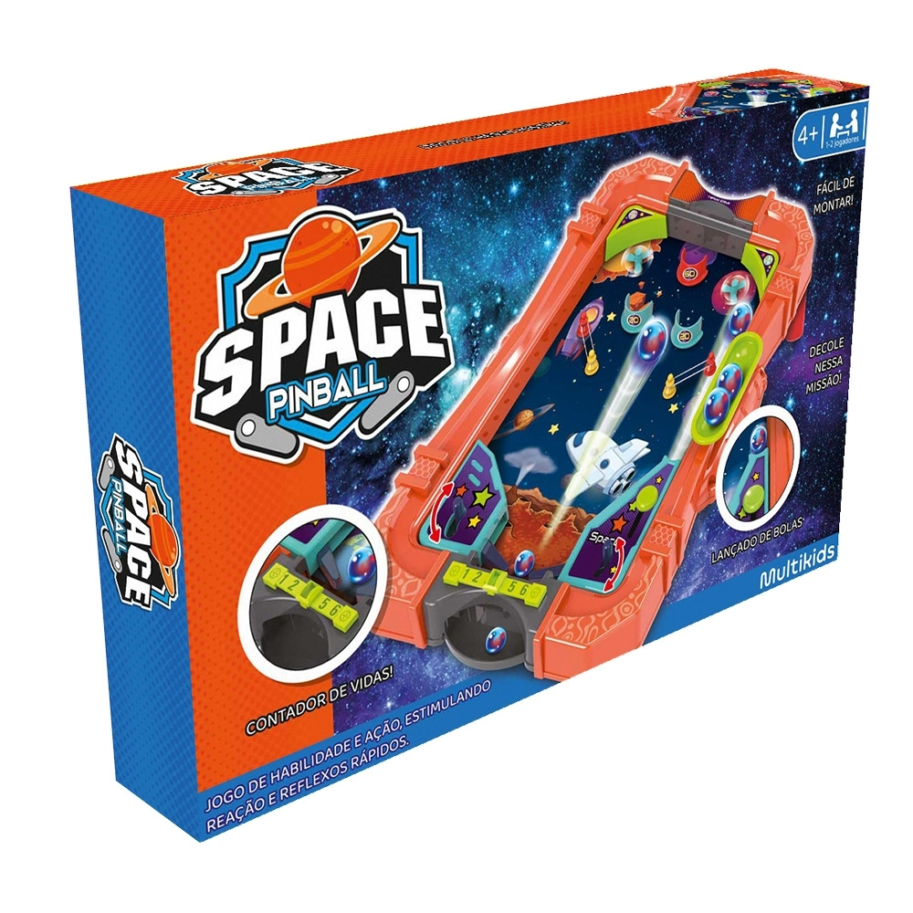 Juego Pinball Space Multikids BR2014-1