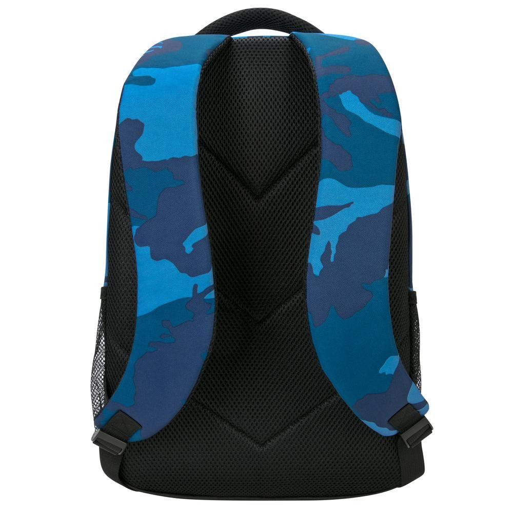 Pack Targus Mochila 15,6 Morral Lonchera Estuche Camo Azul-2
