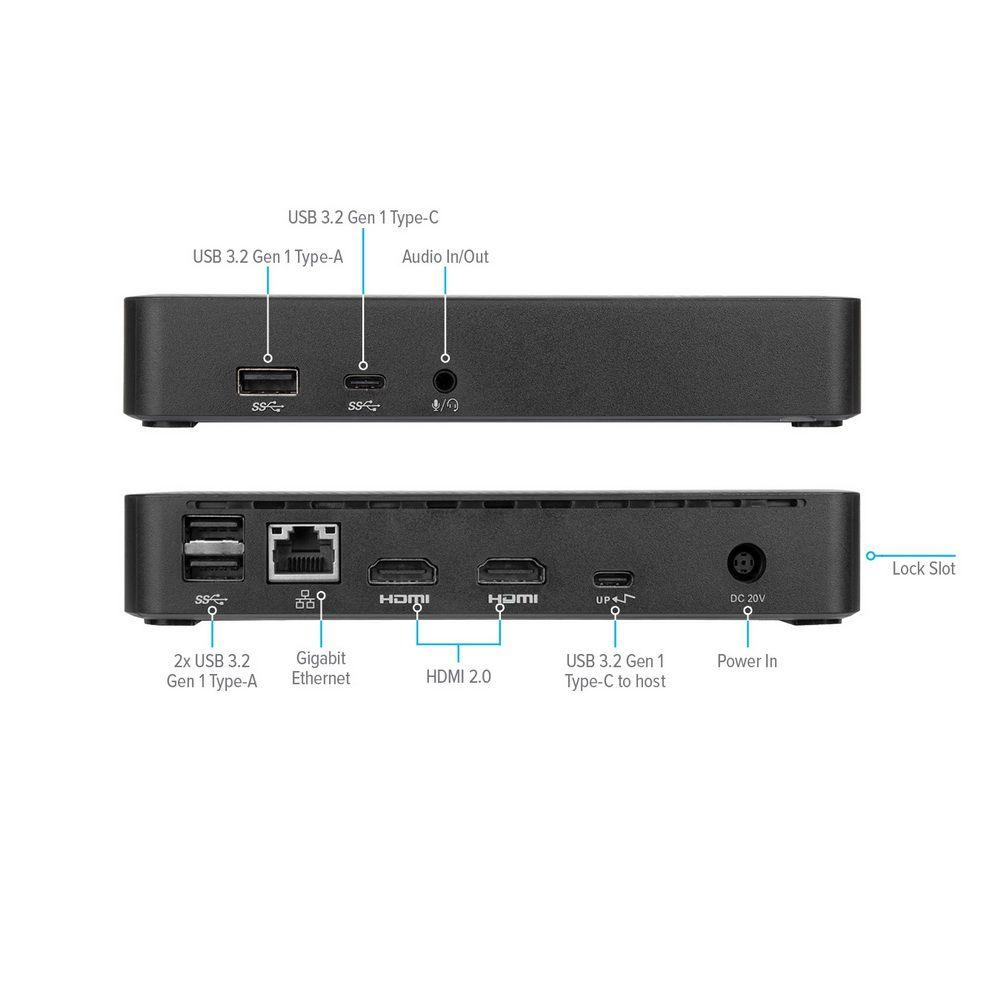 Docking Station Universal Targus USB-C Dual Video 4K DOCK310-1