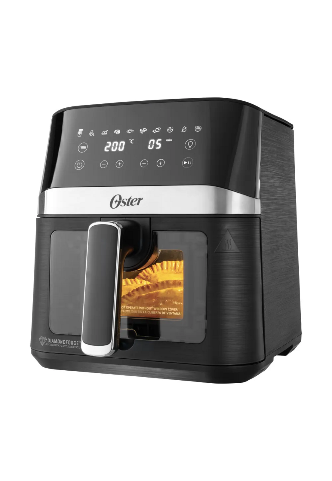 Freidora Air Fryer Oster 4L Visor 10 Prog 2204820-3