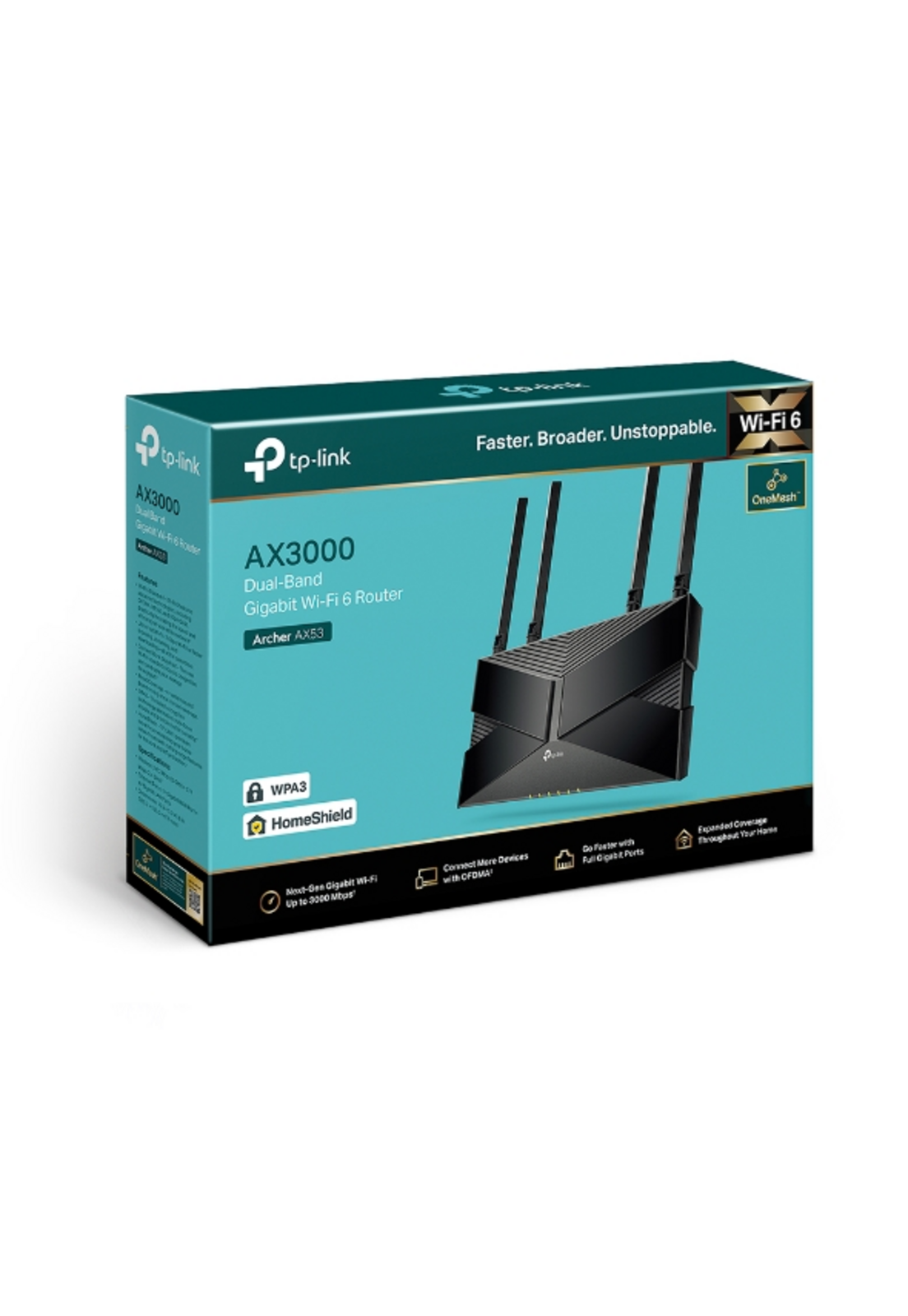 Router Tp-Link Archer Ax53 Wi-fi 6 Ax3000-3