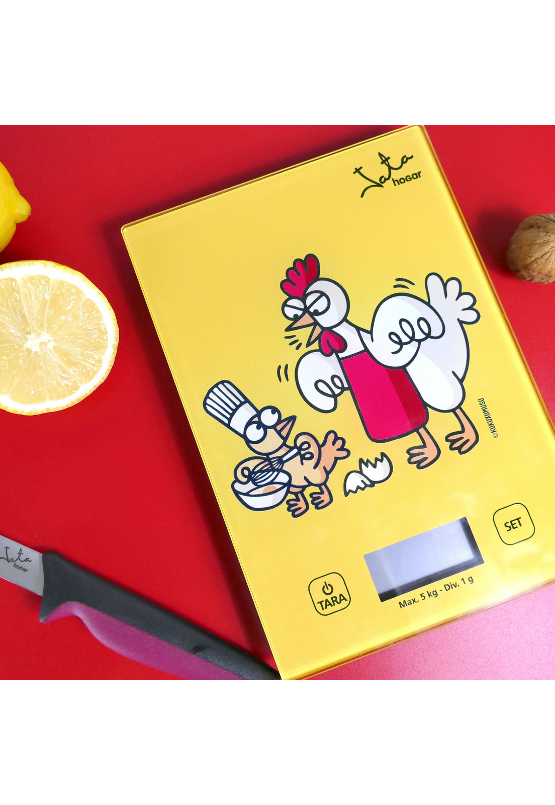 Pesa de Cocina Jata Gallina Hasta 5 Kg Modelo 731K-2