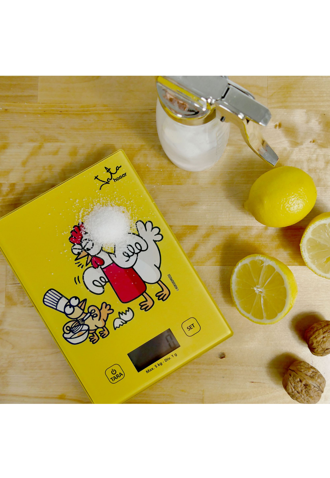 Pesa de Cocina Jata Gallina Hasta 5 Kg Modelo 731K-4