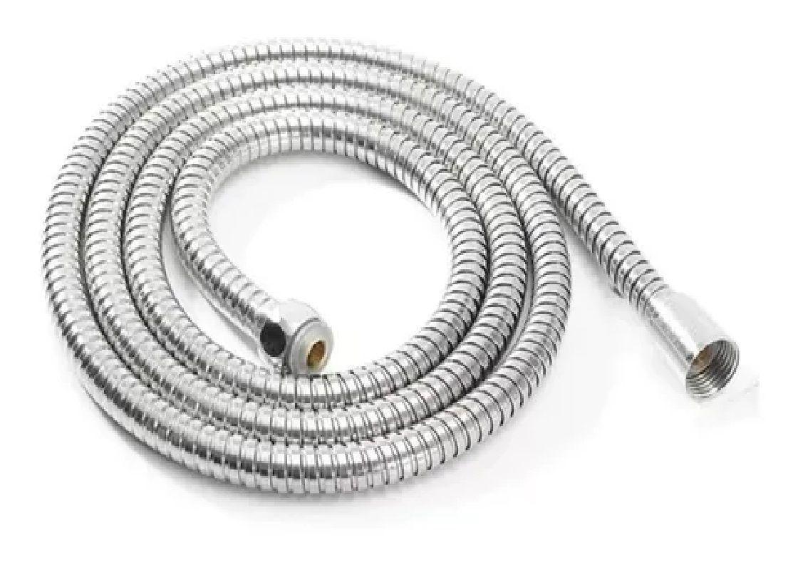 X3 Manguera Flexible Ducha Extensible De Acero Inoxidable 2m-3