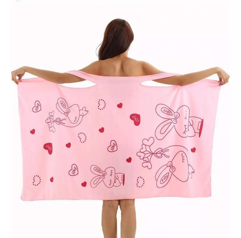 Toalla Baño Mujer Toallas De Baño Microfibra Toalla Toallon-0